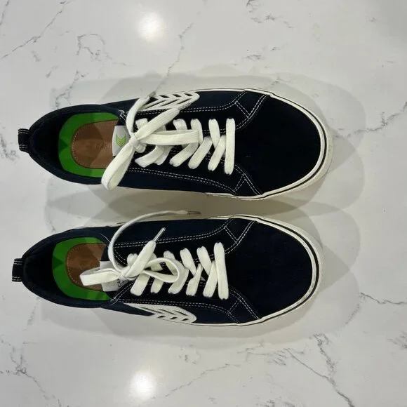 Cariuma  Catiba Men's Pro Skate Shoe Black Canvas and Suede Size  10.5 Low Top - Picture 2 of 10